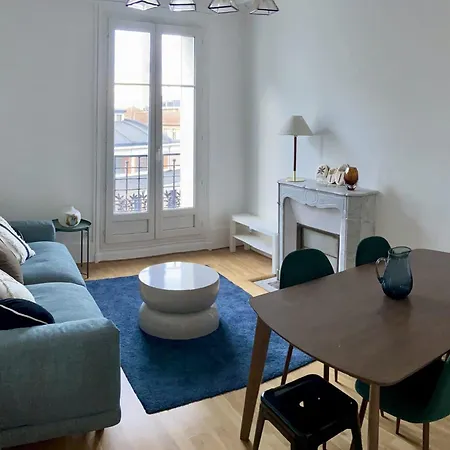 Appartamento Bright 47m Near Montparnasse & Metro 13