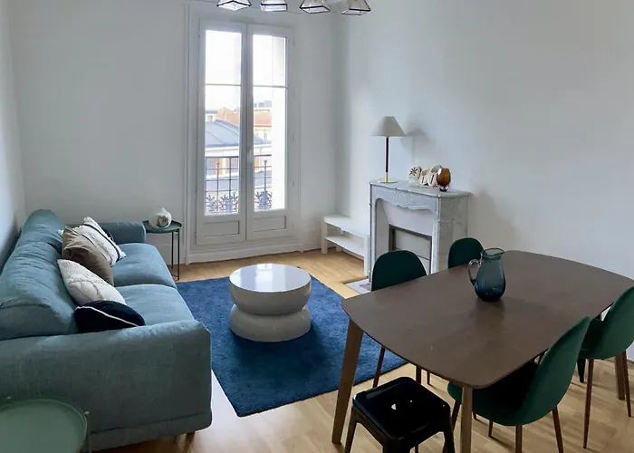 Appartamento Bright 47m Near Montparnasse & Metro 13