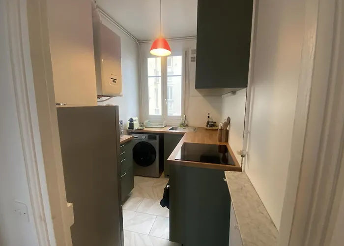Bright 47m Near Montparnasse & Metro 13 * Parigi